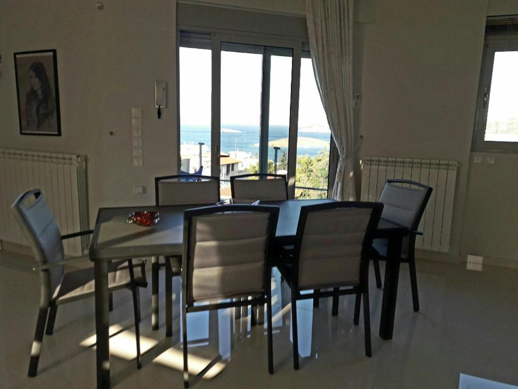 Seaview Pool Villa Near Beach And Athens Airport Pórto Ráfti Extérieur photo